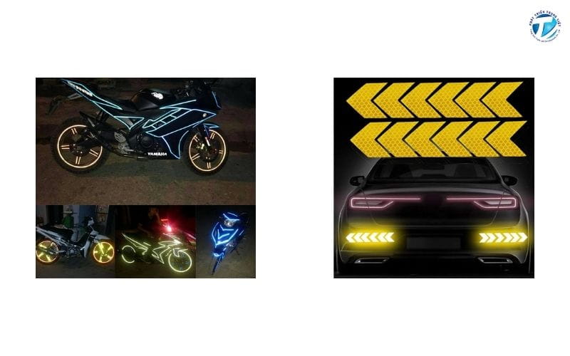 Những lưu ý khi dán phản quang cho xe